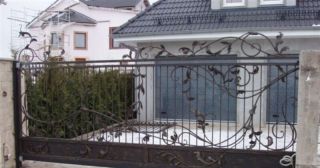 Купить откатные ворота кованые Отрадный, цена от 2754 руб.