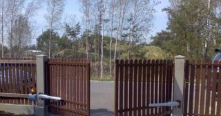 Купить распашные ворота из штакетника Отрадный, цена от 2703 руб.